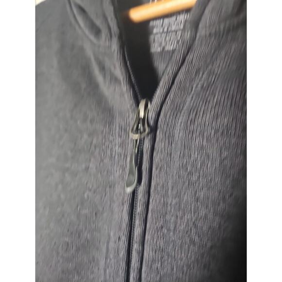 LL Bean Men’s XL Full Zip Hoodie Jacket Shirt Polyester Gray - Picture 4 of 6